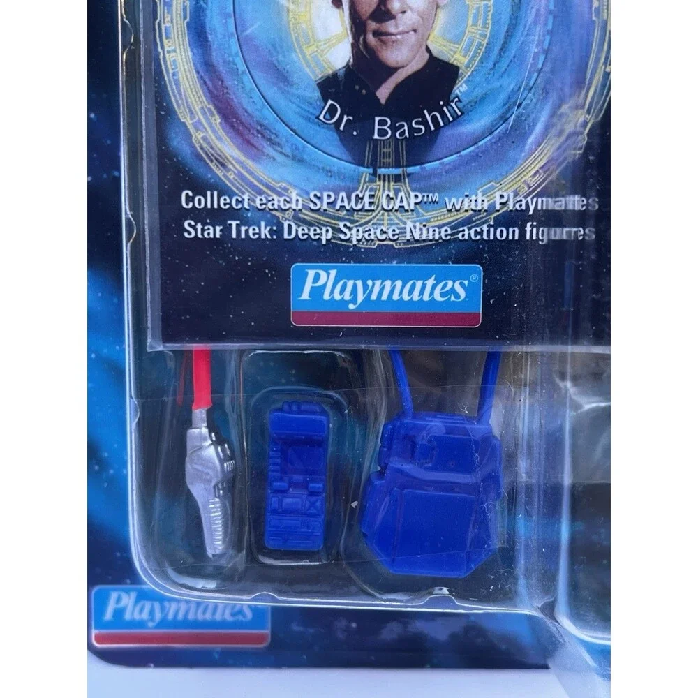1-1994 STAR TREK DEEP SPACE NINE W/ SPACE CAP: Q FIGURE IN DEEP SPACE UNIFORM